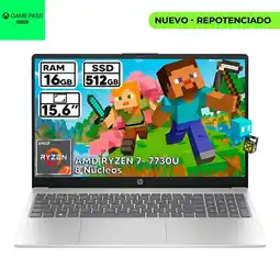 Falabella PORTATIL 15 FC0012LA AMD RYZEN 7 7730U 16GB RAM 512GB SSD PANTALLA 15,6 FHD oferta