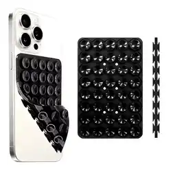 Falabella Soporte Trípode Celular Doble Ventosa Negro Chupa Silicona Succión oferta