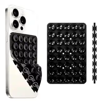 Falabella Soporte Trípode Celular Doble Ventosa Negro Chupa Silicona Succión oferta