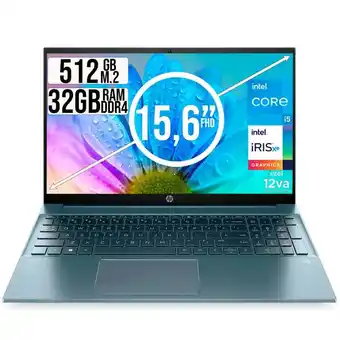 Falabella PAVILION INTEL CORE I5-1235U SSD 512GB RAM 32GB LED 15,6 FULL HD oferta