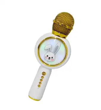 Falabella Micrófono Karaoke Para Niños De Conejo Blanco oferta