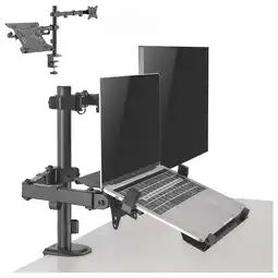 Falabella Soporte Para Escritorio Brazo Doble Para Portatil Y Monitor oferta