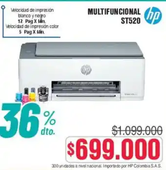 Alkosto Hp multifuncional st520 oferta