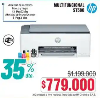 Alkosto Hp multifuncional st580 oferta