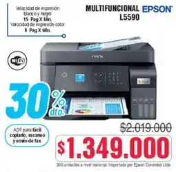 Alkosto Epson multifuncional L5590 oferta