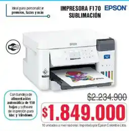 Alkosto Epson impresora f170 oferta