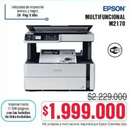 Alkosto Epson multifuncional M2170 oferta