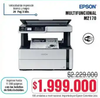 Alkosto Epson multifuncional M2170 oferta