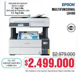 Alkosto Epson multifuncional L6490 oferta
