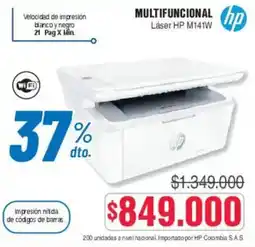 Alkosto Hp multifunciona láser m141w oferta