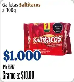 La Gran Colombia Saltitacos Galletas oferta