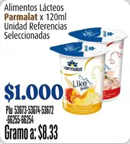 La Gran Colombia Parmalat Alimentos Lácteos oferta