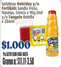 La Gran Colombia Nutriday Fortikids Gelatinas o Tangelo oferta
