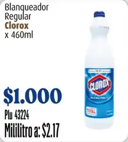 La Gran Colombia Clorox Blanqueador oferta