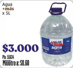 La Gran Colombia +Más Agua oferta