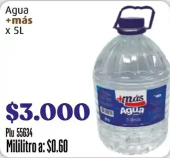 La Gran Colombia +Más Agua oferta