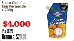 La Gran Colombia San Fernando Suero Costeño oferta
