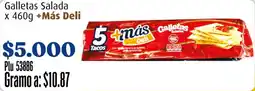 La Gran Colombia +Más Deli Galletas Salada oferta