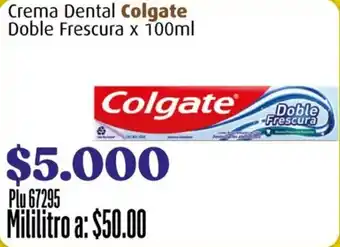 La Gran Colombia Colgate Doble Frescura oferta