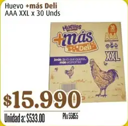 La Gran Colombia +Más Deli Huevo AAA XXL oferta