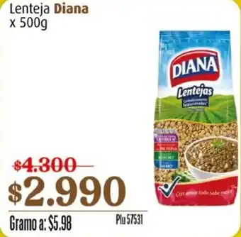 La Gran Colombia Diana Lenteja oferta