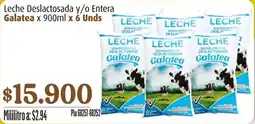 La Gran Colombia Galatea Leche Deslactosada y/o Entera oferta