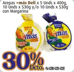 La Gran Colombia +Más Deli Arepas oferta