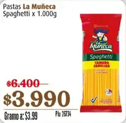 La Gran Colombia La Muñeca Spaghetti oferta