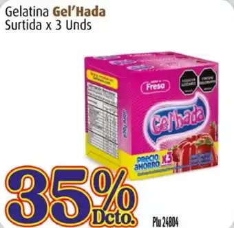 La Gran Colombia Gel'Hada Gelatina oferta