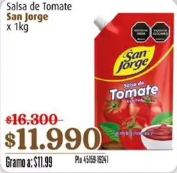 La Gran Colombia San Jorge Salsa de tomate oferta