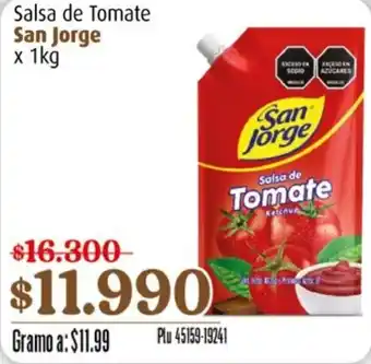 La Gran Colombia San Jorge Salsa de tomate oferta