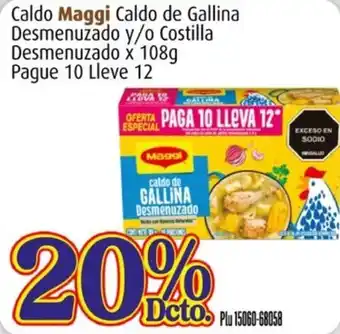 La Gran Colombia Maggi Caldo oferta