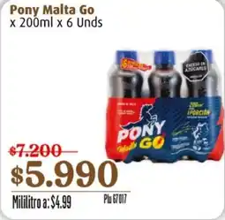 La Gran Colombia Pony Malta Go oferta