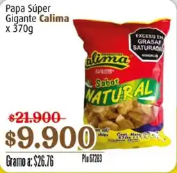 La Gran Colombia Calima Papa Súper Gigante oferta