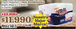 La Gran Colombia +Más Rendimiento Triple Hoja oferta