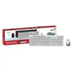 Falabella Combo Teclado 8230 slim inalambrico BLANCO oferta