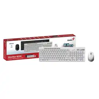 Falabella Combo Teclado 8230 slim inalambrico BLANCO oferta