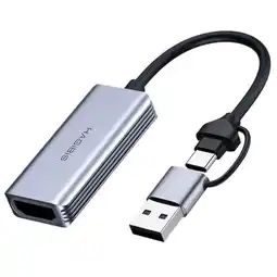 Falabella Tarjeta Capturadora Grabadora Video Hagibis USB-A USB-C 3.0 Hdmi 4k oferta