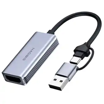 Falabella Tarjeta Capturadora Grabadora Video Hagibis USB-A USB-C 3.0 Hdmi 4k oferta