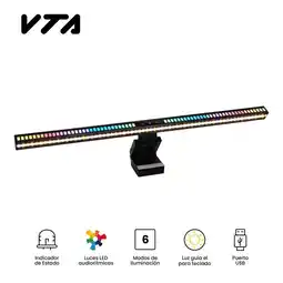 Falabella Barra De Luz Rgb Para Monitor Gaming 6 Modos 10 W oferta