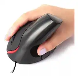 Falabella Mouse Ergnomico USB 2ND Generacion Negro oferta