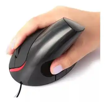 Falabella Mouse Ergnomico USB 2ND Generacion Negro oferta