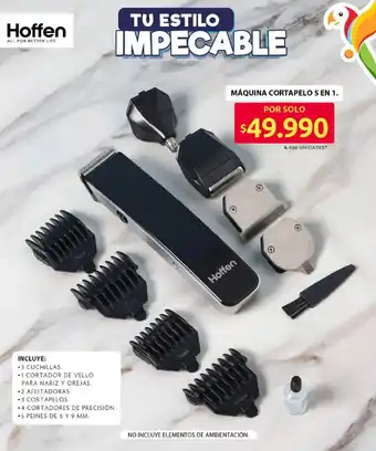 Ara Hoffen máquina cortapelo 5 en 1 oferta