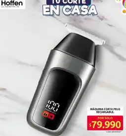 Ara Hoffen máquina corta pelo recargable oferta