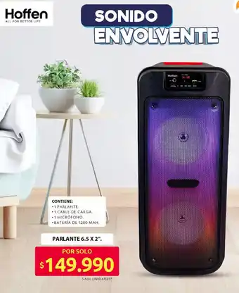 Ara Hoffen parlante 6.5 x 2". oferta