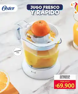 Ara Oster exprimidor de cítricos oferta