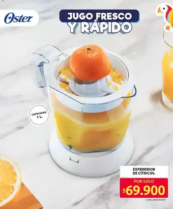 Ara Oster exprimidor de cítricos oferta