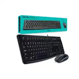 Falabella Combo mouse + teclado MK120 Cable USB oferta