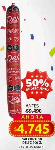 Ara Deli salchichón oferta
