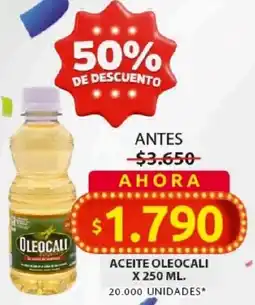 Ara Oleocali aceite oferta